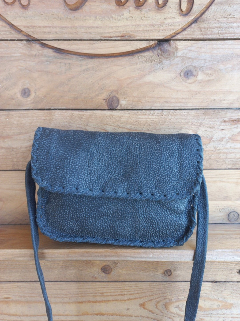 Magnetic Flap Clutch Bag - Rustic Daisy