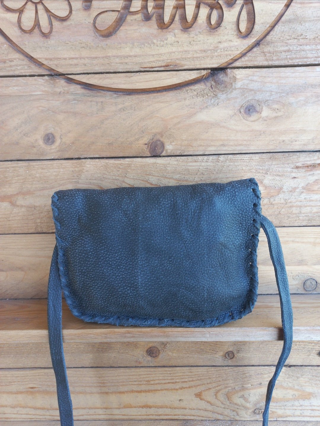 Magnetic Flap Clutch Bag - Rustic Daisy