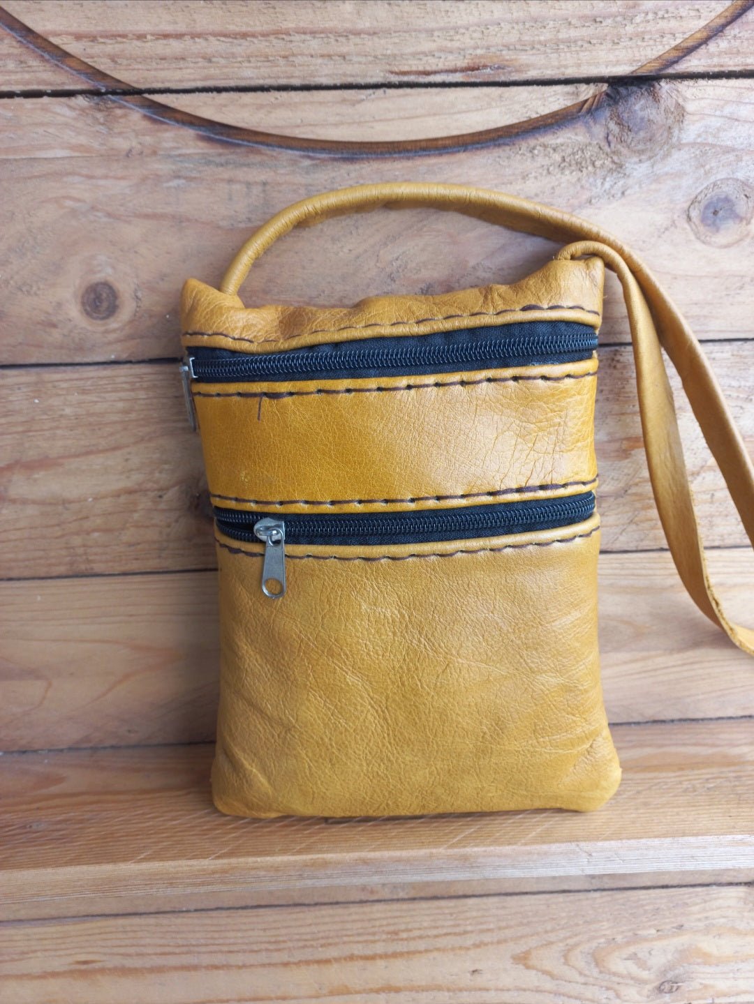 Sling Bag 2 zip - Rustic Daisy